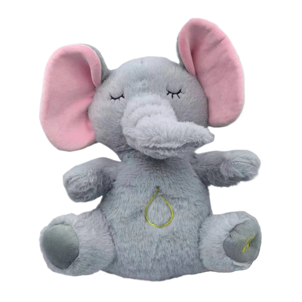 Kawaii Koala Soothing Musical Plush Toy Baby Sleeping Companion Sound and Light Doll Breathing Motion Koala Bear Toys Gifts